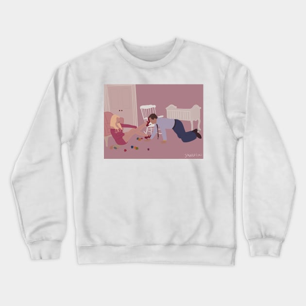SHORTS SKIRTS Crewneck Sweatshirt by Snorted Lines